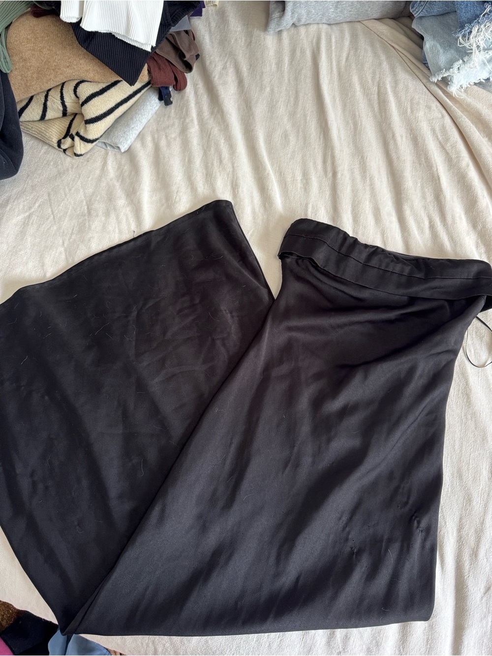 BillyJ Strapless Satin Dress